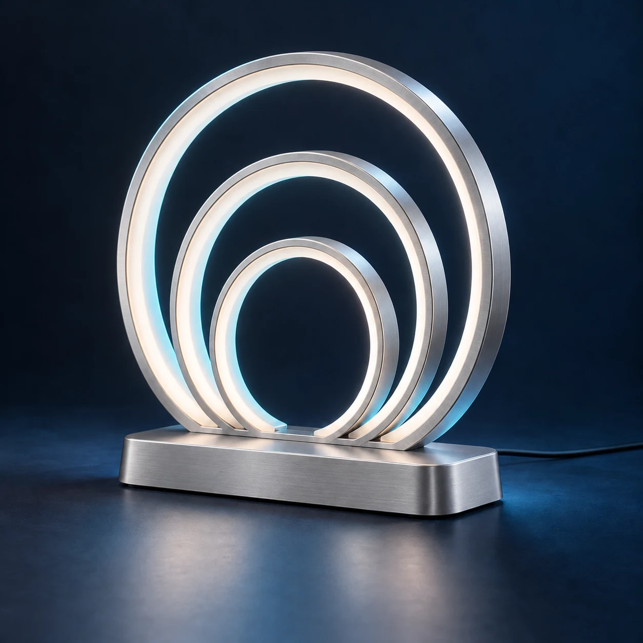 Celestial Portal in Silver Gray