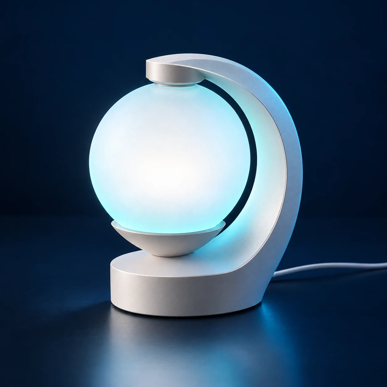 Gravity Sphere in Ice White
